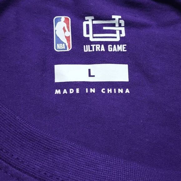 Ultra Game NBA Los Angeles Lakers Short Sleeve T-Shirt -Q - Picture 5 of 5